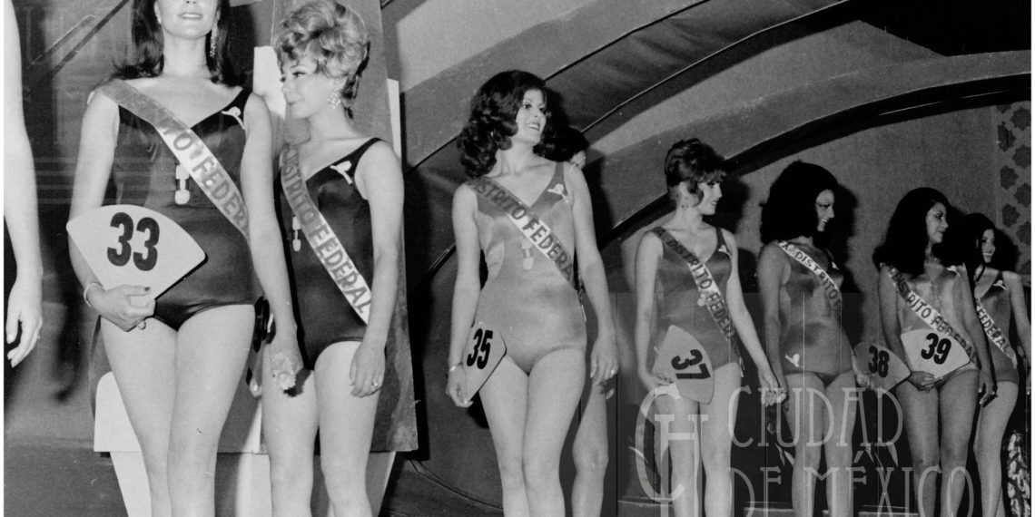 Pasarela histórica de las bellas en México